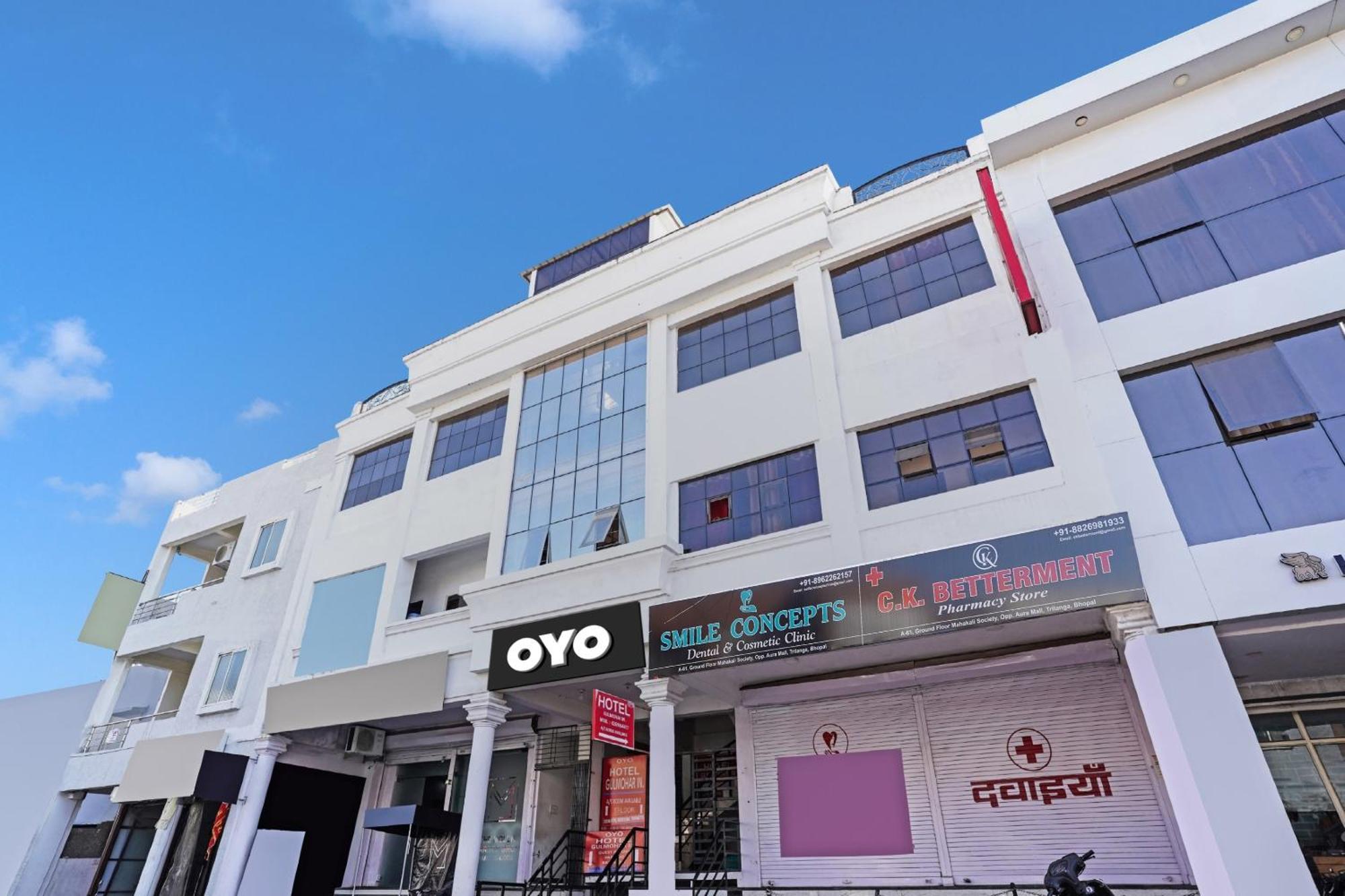 Hotel O Flagship Hotel Gulmohar Inn Bhopal Exterior foto